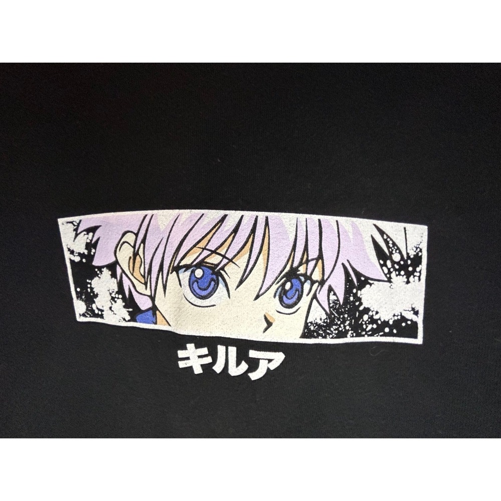 Hunter Hunter Hypland Killua Box‎ Logo Anime Hoodie No Flaws